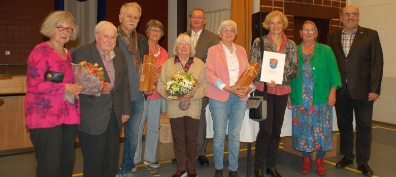 Verleihung Verdienstplakette 2023 Verleihung der Verdienstplakette der Gemeinde 2023