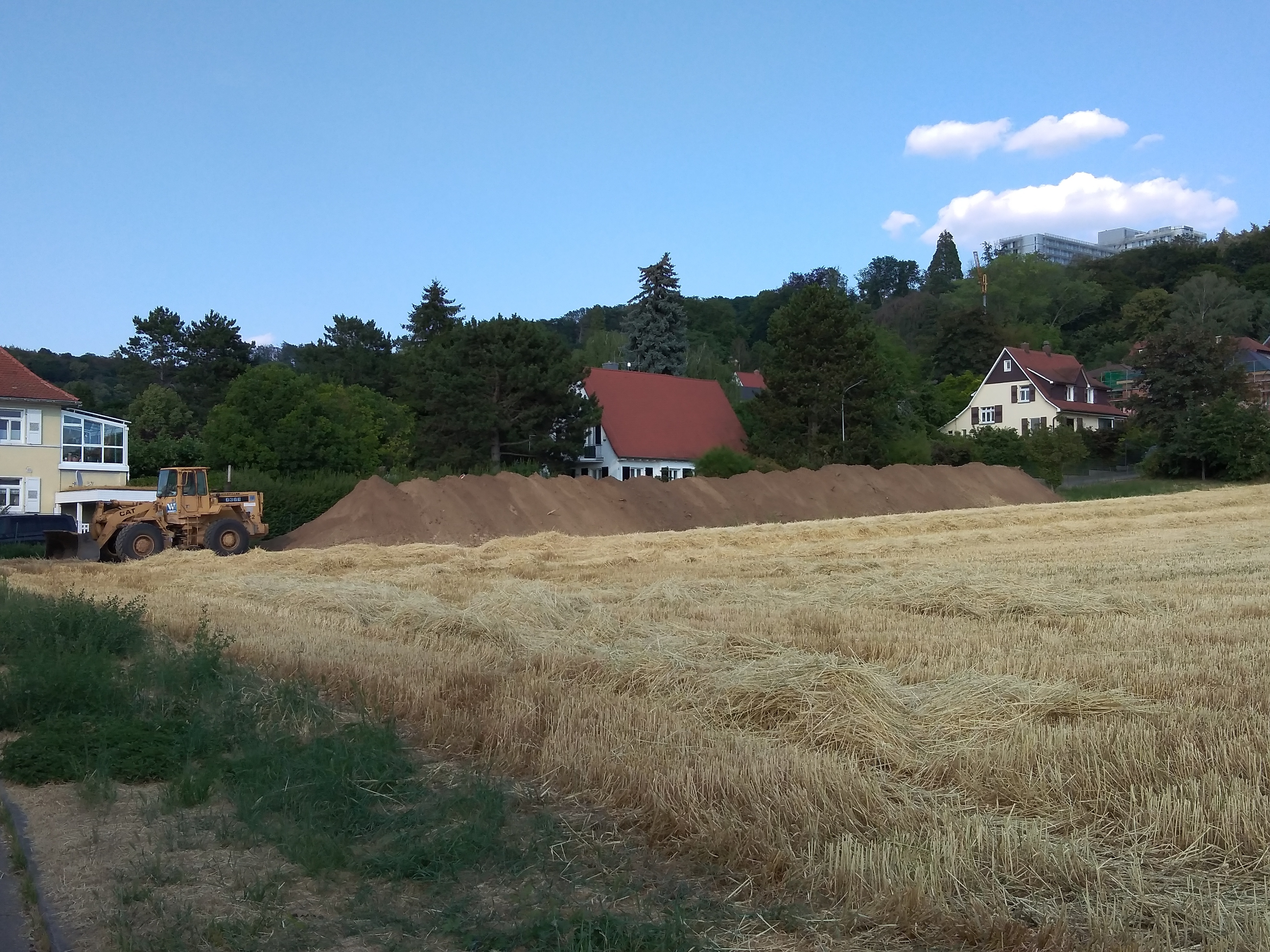 Erdaushub vom Forum am Rathaus 