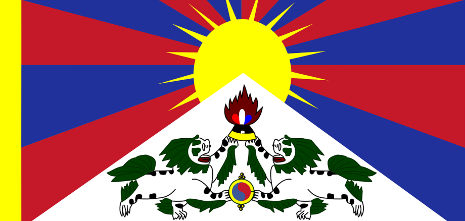 Flagge von Tibet
