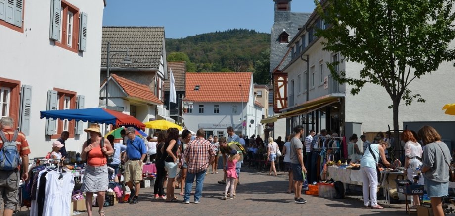 Flohmarkt auf dem Sebastiansmarkt 