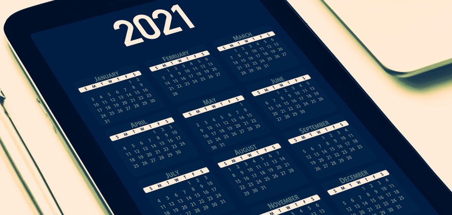 Online-Kalender auf I-Pad