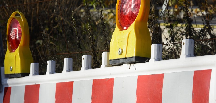 Sperrgitter für Baustelle