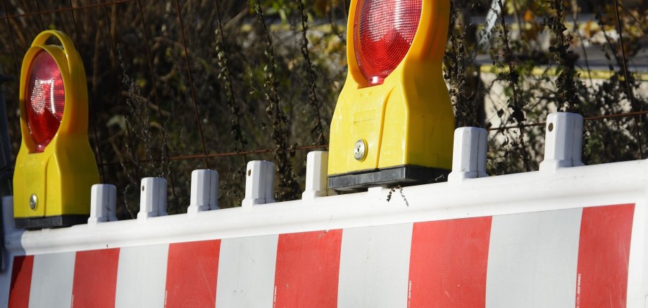 Sperrgitter für Baustelle