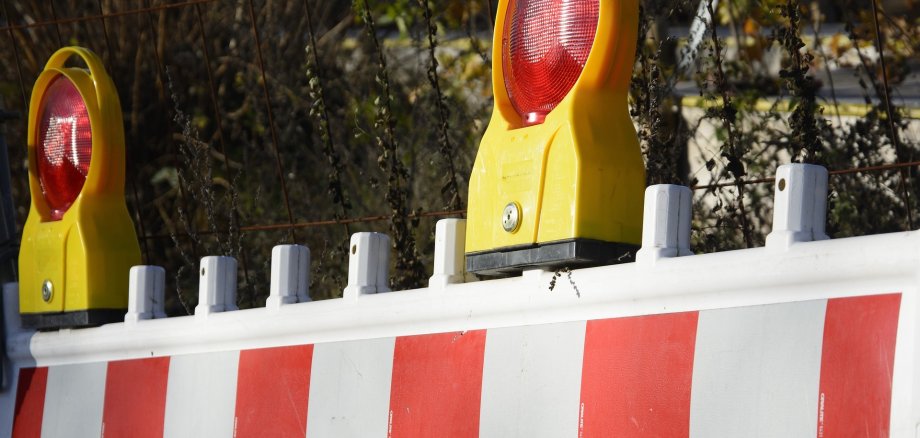 Sperrgitter für Baustelle