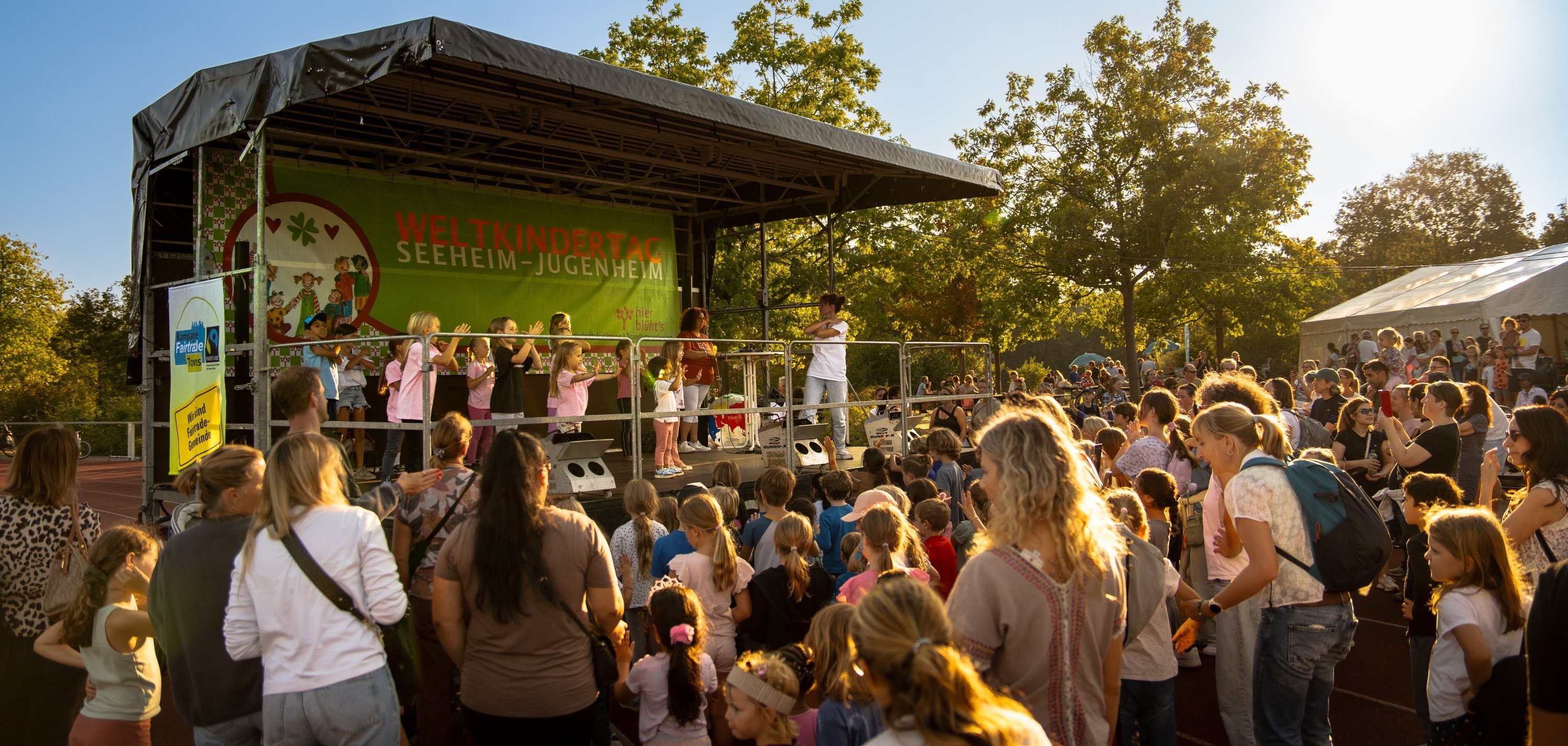 Weltkindertag 2024 im Christian-Stock-Stadion