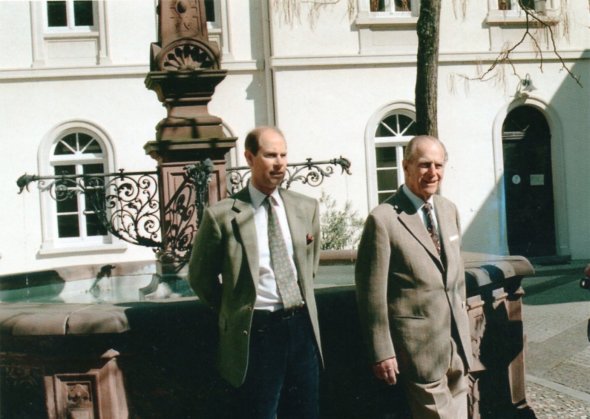 Prinz Philipp auf Schloss Heiligenberg