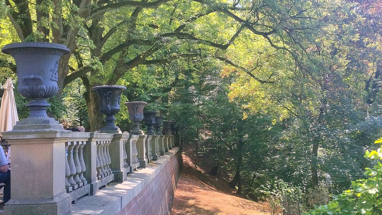 Ballustrade Schloss Heiligenberg