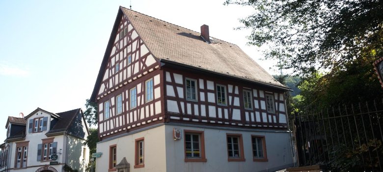 Fachwerkhaus, altes Rathaus Jugenheim