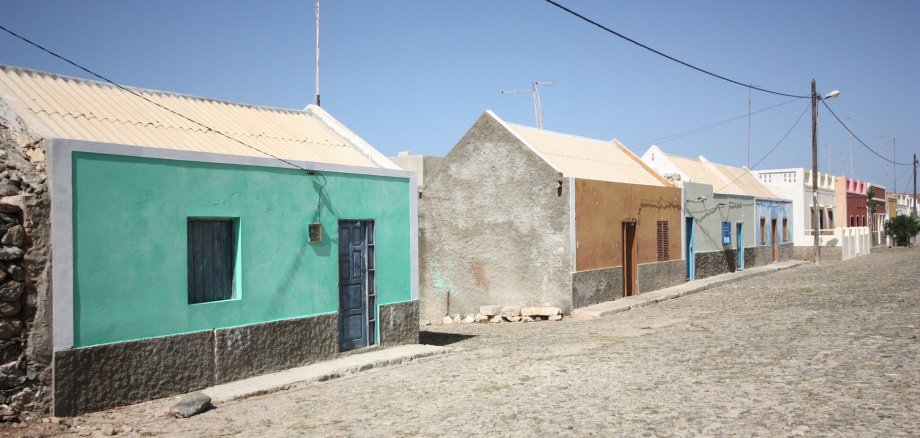 Dorfhäuser auf den Kap Verden