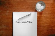 Lebenslauf mit lateinischer Beschriftung "Curriculum Vitae"