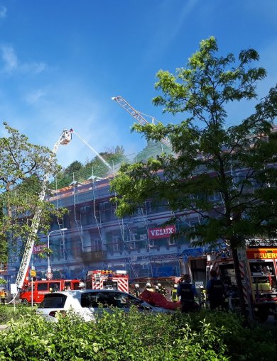 Feuerwehreinsatz in Jugenheim